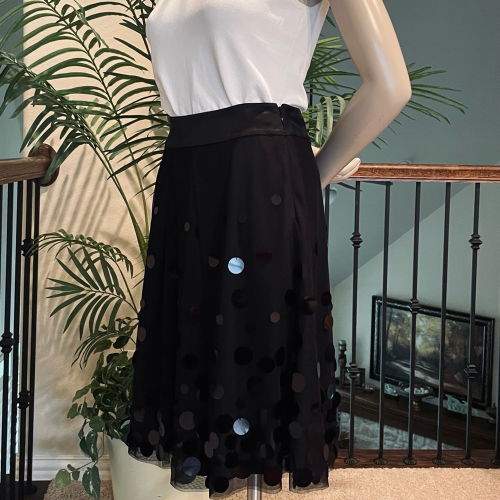 NWT Ann Taylor Sequined Skirt Size 4 $149 - Picture 3 of 8